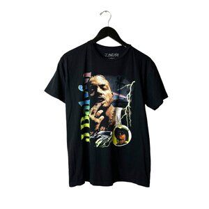 J Balvin Rap Tee T Shirt Adult Black Medium M Graphic